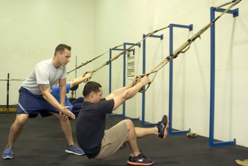 personal trainer de TRX a domicilio